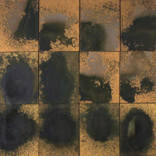 Andy Warhol: Oxidation Painting (in 12 parts) 