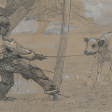 Winslow Homer: The Unruly Calf
