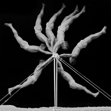 Georges Demeny: Chronophotograph of an exercise on the horizontal bar