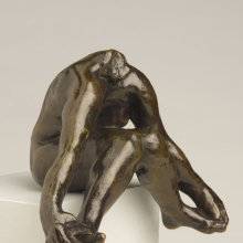 Auguste Rodin: Seated Bather with Feet Apart