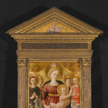 Zanobi Strozzi: Virgin and Child with Four Angels and the Redeemer