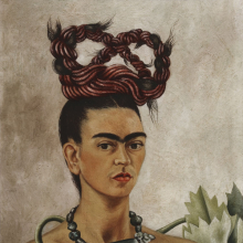 Frida Kahlo: Self-Portrait with Braid