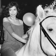 Rose Hartman: Bianca Jagger Celebrating her Birthday, Studio 54