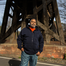 Anthony Ray Hinton in Quinton, Alabama, where he has lived since 2015, when he was released from death row