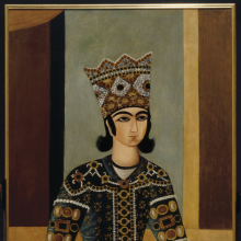 Seated Prince, Iran, Qajar period, circa 1825.