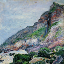 Gustave Caillebotte: Cliffs in Normandy
