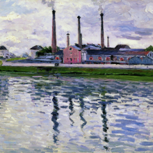 Gustave Caillebotte: Factories in Argenteuil