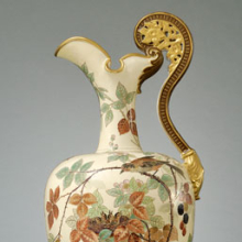 Edward Lycett, Faience Manufacturing Company: Ewer