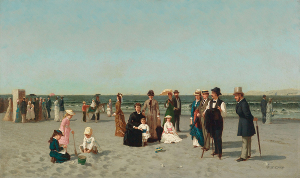 Samuel S. Carr: Beach Scene