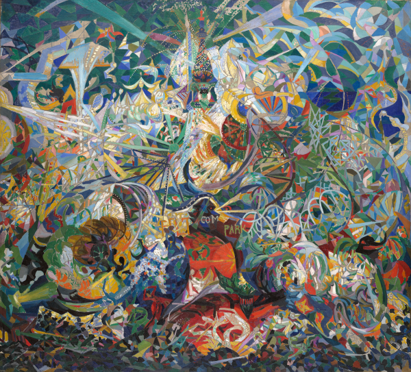Joseph Stella: Battle of Lights, Coney Island, Mardi Gras