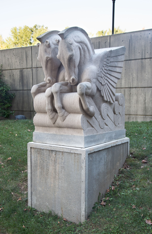 Irwin S. Chanin: Double Pegasus, one of four, from the Coney Island High Pressure Pumping Station