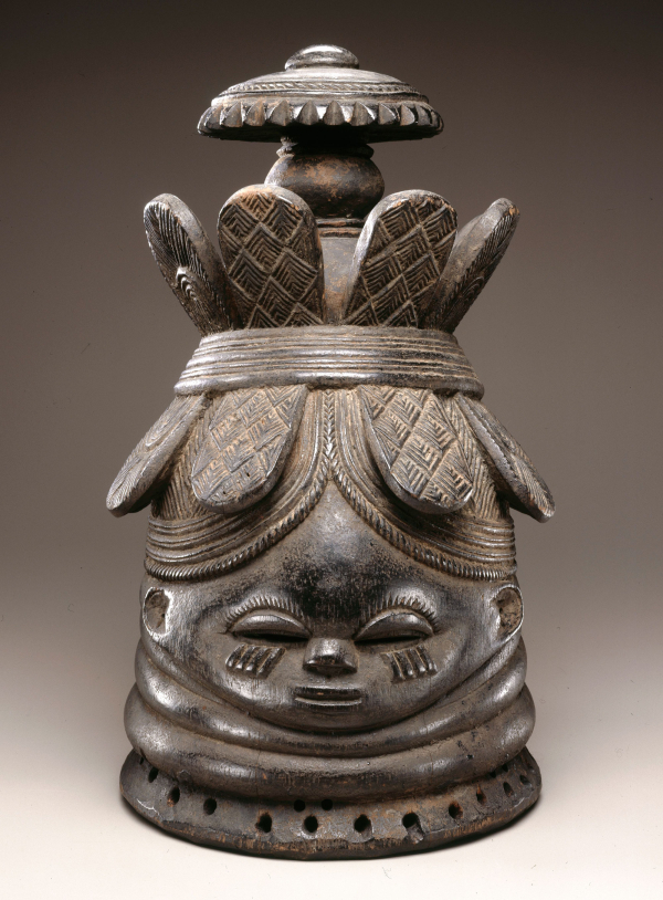 The Nguabu Master (Mende). Helmet Mask for Sande Society (Ndoli Jowei)