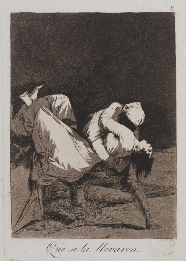 Francisco de Goya y Lucientes: They Carried Her Off!
