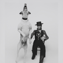 Promotional photograph of David Bowie for Diamond Dogs
