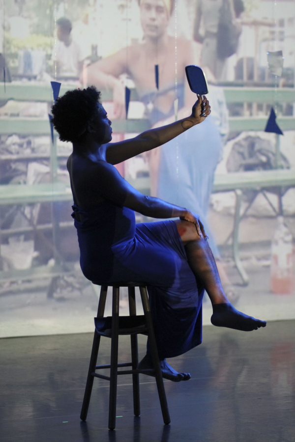 Kiyan Williams: Still from Reflections