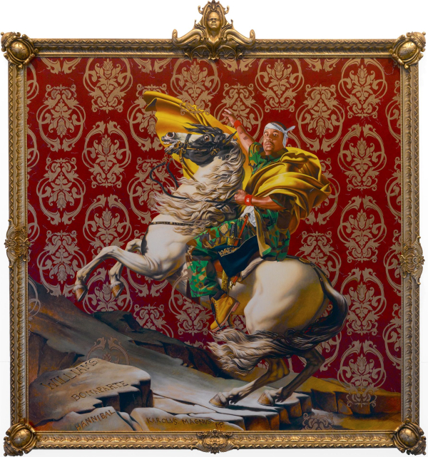 Kehinde Wiley: Napoleon Leading the Army over the Alps