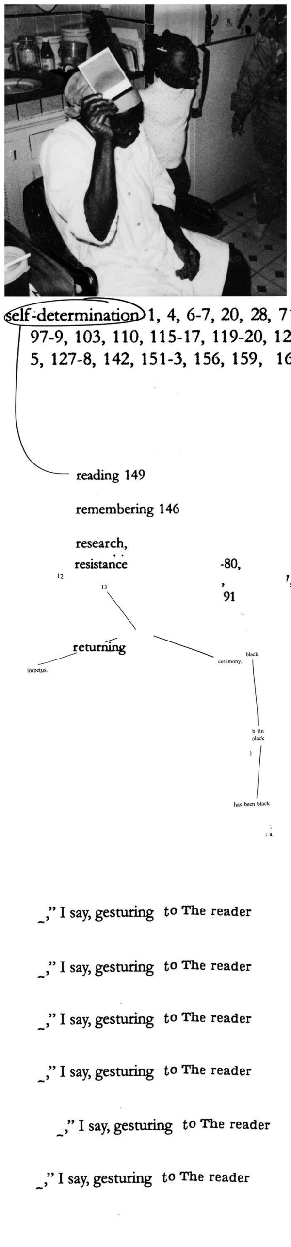 Kameelah Janan Rasheed: Gesturing to the Reader