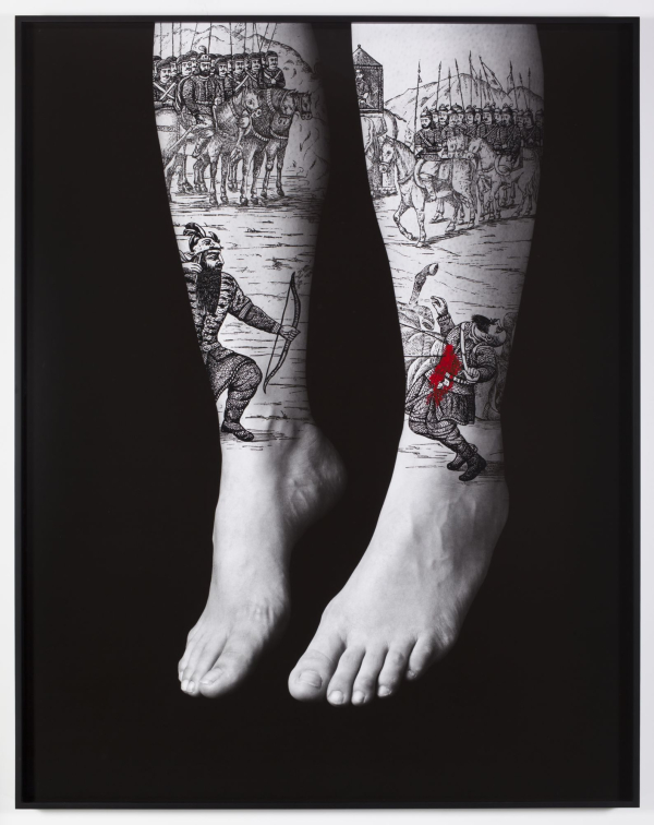 Shirin Neshat (born 1957, Iran, lives America). Divine Rebellion, 2012.