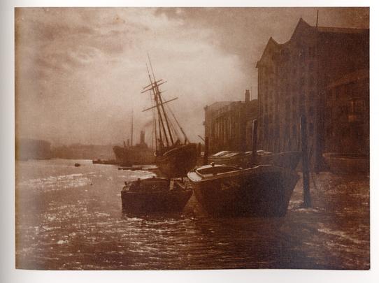 Charles Job: The Thames below London Bridge