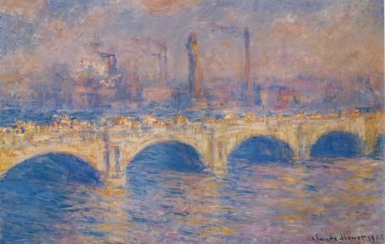 Claude Monet: Waterloo Bridge, London