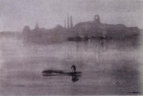 James McNeill Whistler: Nocturne: The River at Battersea