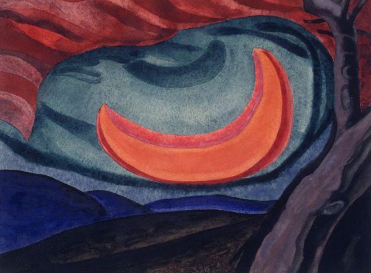 Oscar Bluemner: Loving Moon