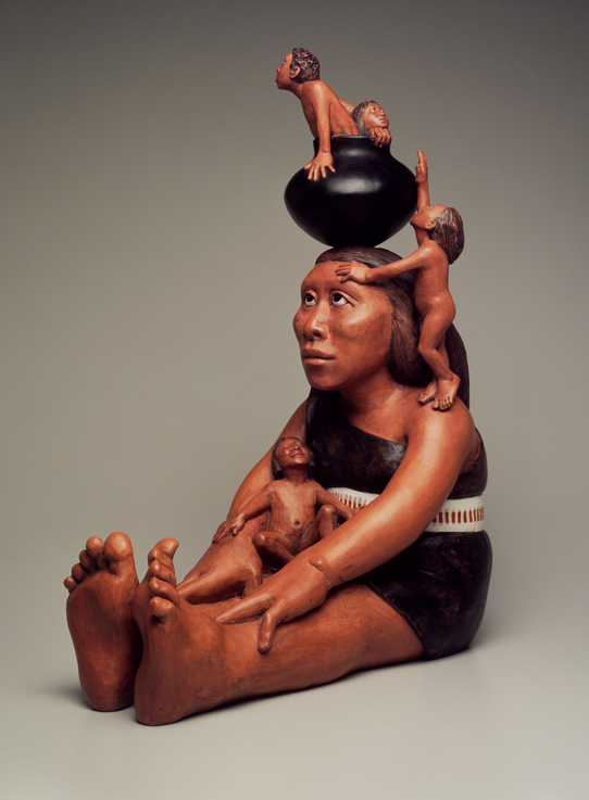 Roxanne Swentzell: Making Babies for Indian Market
