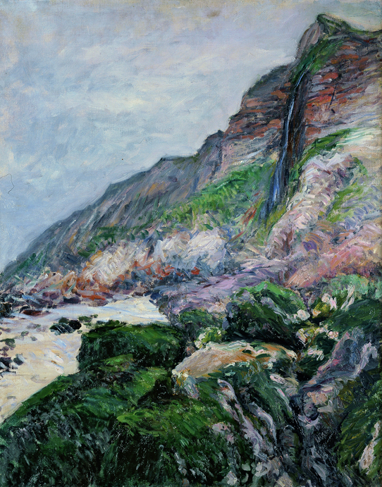 Gustave Caillebotte: Cliffs in Normandy