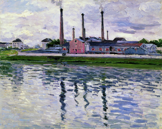 Gustave Caillebotte: Factories in Argenteuil