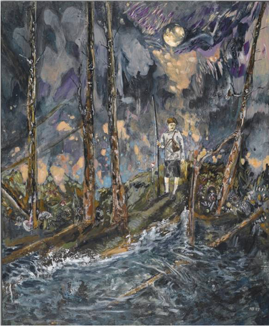 Hernan Bas: Night Fishing