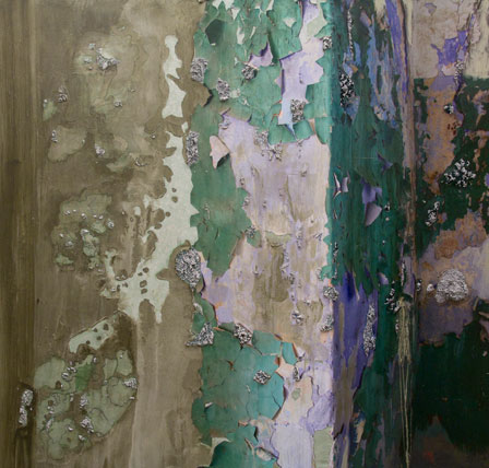 Naomi Safran-Hon: Absent Present: Wadi Salib 18 (Green Wall)