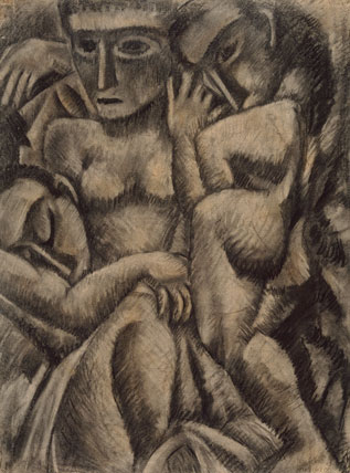 Max Weber: Composition with Four Figures