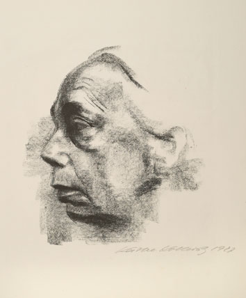 Käthe Kollwitz: Self Portrait (Selbstbildnis)