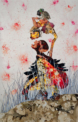 Wangechi Mutu: Misguided Little Unforgivable Hierarchies
