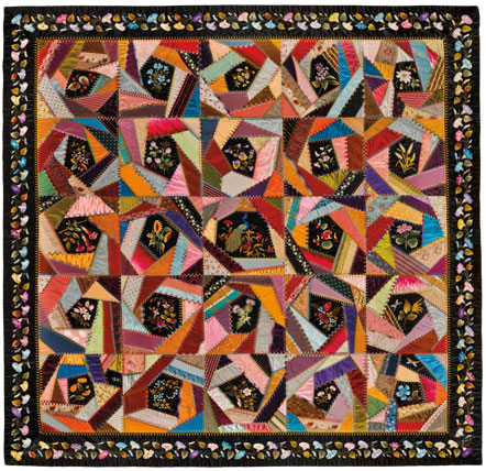 Mary A. Stinson: Crazy Quilt