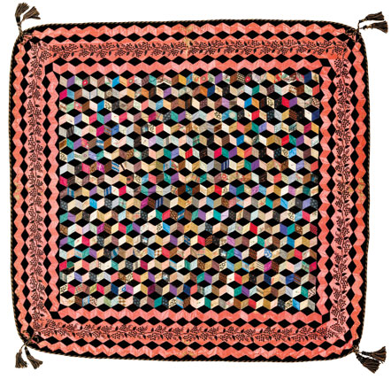Victoria Royall Broadhead: Tumbling Blocks Quilt