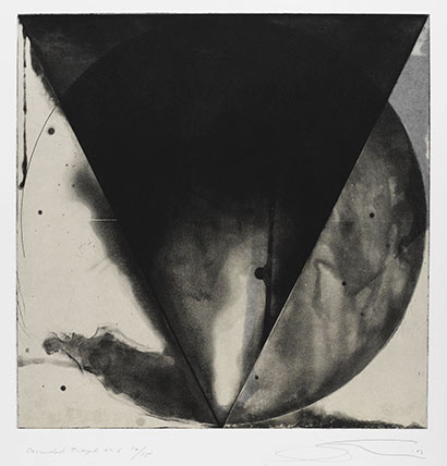 Shoichi Ida: Between Vertical and Horizon—Descended Triangle No. 6