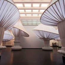 <p>Situ Studio (2005–present), Brooklyn. <i>reOrder</i> in the Brooklyn Museum’s Great Hall. Image courtesy of Keith Sirchio</p>
