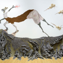 <p>Wangechi Mutu (Kenyan, b. 1972). <i>Once upon a time she said, I’m not afraid and her enemies began to fear her The End</i>, 2013. Mixed media, dimensions variable. Courtesy of the artist. © Wangechi Mutu. Image courtesy of the Nasher Museum of Art at Duke University, Durham, North Carolina. (Photo: Peter Paul Geoffrion)</p>