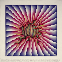 Judy Chicago: Female Rejection Drawing #3, from the Rejection Quintet
