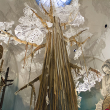 <p>Swoon (American, b. 1978). <i>Swoon: Submerged Motherlands</i>, 2014. Brooklyn Museum photograph</p>