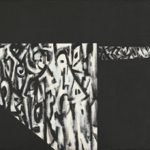 <p>Norman W. Lewis (American, 1909–1979). <em>Untitled (Alabama)</em>, 1967. Oil on canvas, 45<sup>1</sup>⁄<sub>4</sub> x 73<sup>1</sup>⁄<sub>2</sub> in. (114.9 × 186.7 cm). National Gallery of Art, Washington, D.C., Gift of the Collectors Committee, 2009.45.1. © The Estate of Norman W. Lewis, courtesy of Iandor Fine Arts</p>