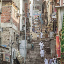 Ahmed Mater: Neighborhood‐Stairway 