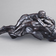 <p>Auguste Rodin (French, 1840–1917). <em>Paolo and Francesca</em>, before 1886, cast 1981. Cast by Georges Rudier Fondeur, Paris. Bronze, 11<sup>3</sup>/<sub>4</sub> x 23<sup>1</sup>/<sub>4</sub> x 10<sup>5</sup>/<sub>8</sub> in. (29.8 x 59.1 x 27 cm). Brooklyn Museum; Gift of the Iris and B. Gerald Cantor Foundation, 86.1. (Photo: Justin Van Soest)</p>