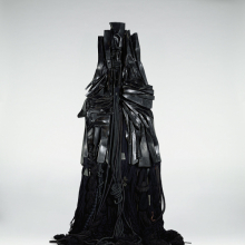 <p>Barbara Chase-Riboud (American, born 1939). <em>Confessions for Myself</em>, 1972. Painted bronze and wood, 120 x 40 x 12 in. (304.8 x 101.6 x 30.5 cm). University of California, Berkeley Art Museum and Pacific Film Archive, purchased with funds from the H. W. Anderson Charitable Foundation, 1972.105. © Barbara Chase-Riboud, courtesy of her representative Michael Rosenfeld Gallery, LLY, New York, NY. (Photographed for the University of California Berkeley Art Museum and Pacific Film Archive by Benjamin Blackwell)</p>