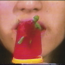 <p>Gloria Camiruaga (Chile 1941–2006 Chile). <em>Popsicles</em>, 1982–84. Video, color, sound; 6:00 min. Museo de Arte Contemporáneo (MAC), Facultad de Artes Universidad de Chile. © Gloria Camiruaga</p>