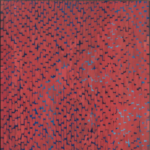 <p>Alma Thomas (American, 1891–1978). <em>Mars Dust</em>, 1972. Acrylic on canvas, 69<sup>1</sup>/<sub>4</sub> x 57<sup>1</sup>/<sub>8</sub> in. (175.9 x 145.1 cm). Whitney Museum of American Art, New York; purchase, with funds from The Hament Corporation, 72.58. © Estate of Alma W. Thomas. (Digital image: © Whitney Museum, N.Y.)</p>