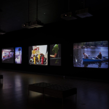 Installation view of Garry Winogrand: Color