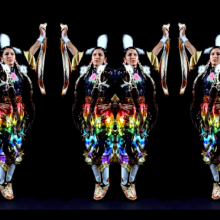 <p>Jeffrey Gibson (Choctaw/Cherokee, born 1972). Still from <em>She Never Dances Alone</em>, 2020. Single-channel video (color, sound): 3 min. Courtesy of the artist and Sikkema Jenkins & Co., New York. © Jeffrey Gibson</p>