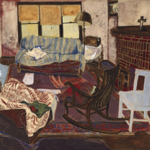 <p>Andy Warhol (American, 1928–1987). <em>Living Room</em>, 1948. Watercolor on paper, 15 × 20 in. (38.1 × 50.8 cm). The Paul Warhola Family Collection. © 2021 The Andy Warhol Foundation for the Visual Arts, Inc. / Licensed by Artists Rights Society (ARS), New York</p>